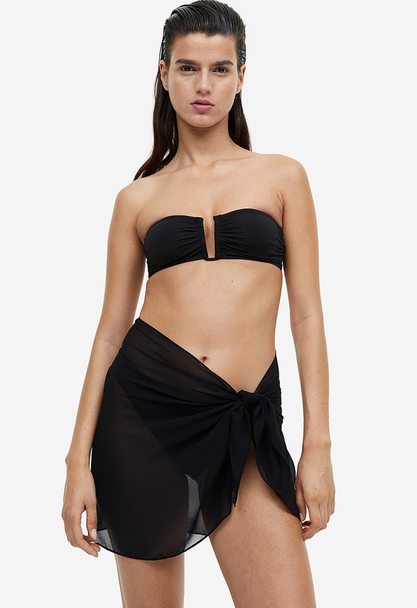 H&M - Short sarong - black