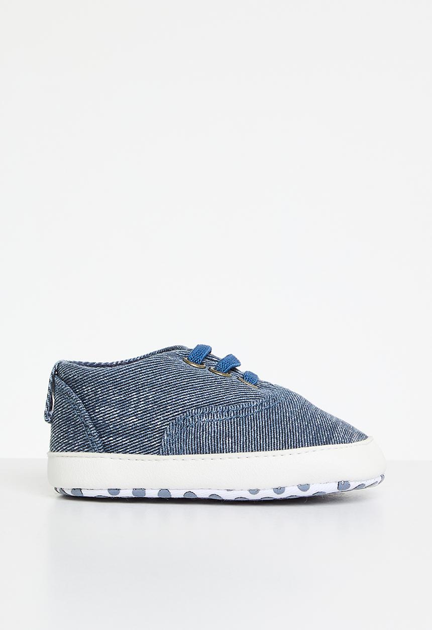 Pop Candy - Lace up sneakers - denim