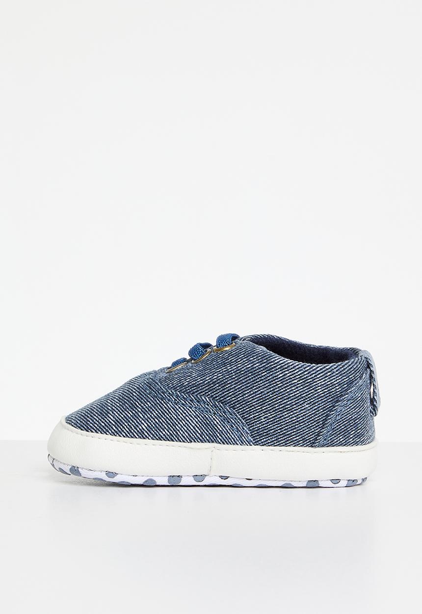 Pop Candy - Lace up sneakers - denim