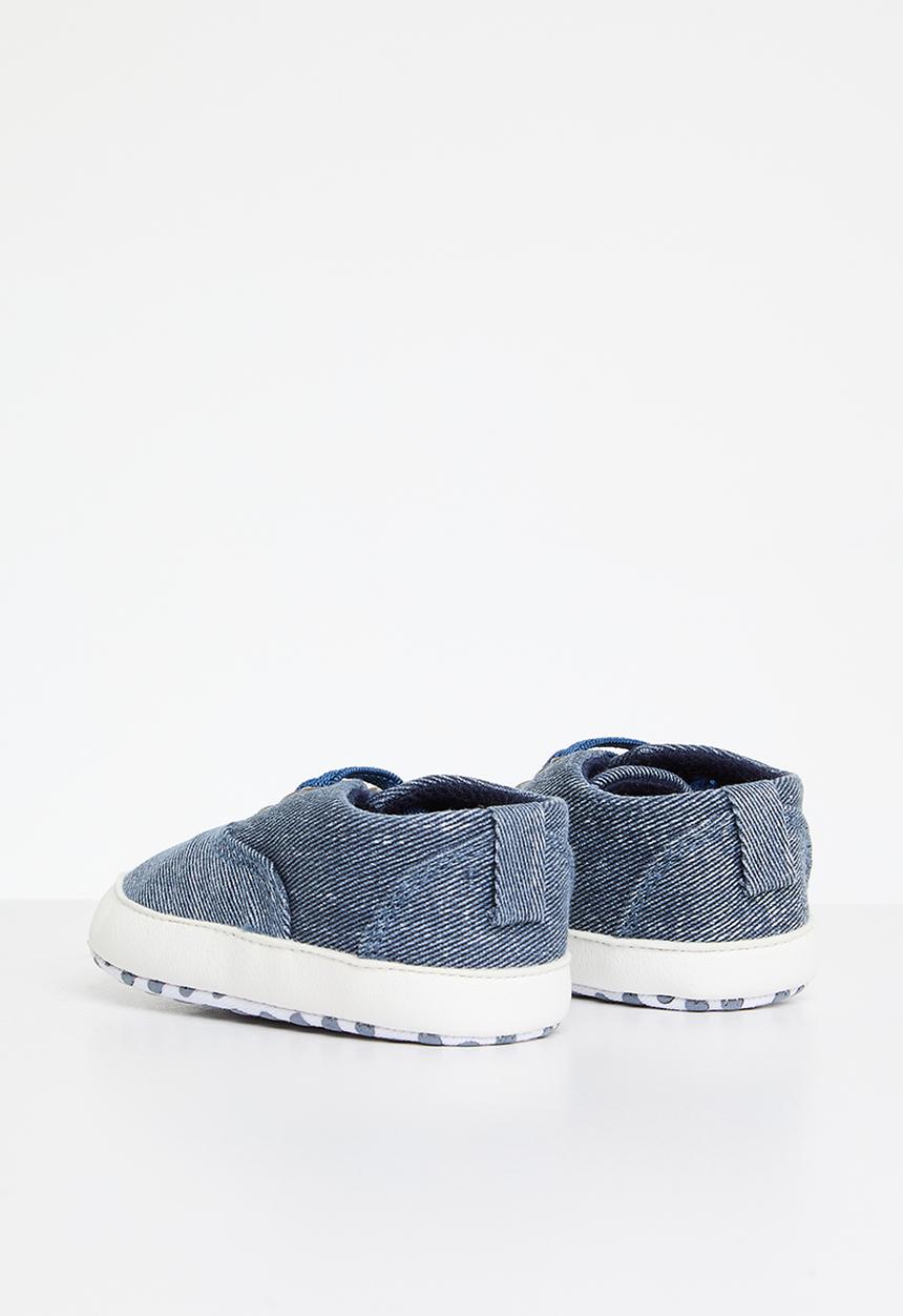 Pop Candy - Lace up sneakers - denim