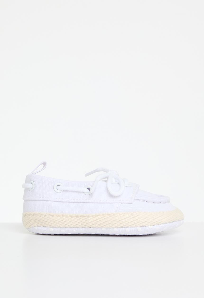 Pop Candy - Baby moccasins - white