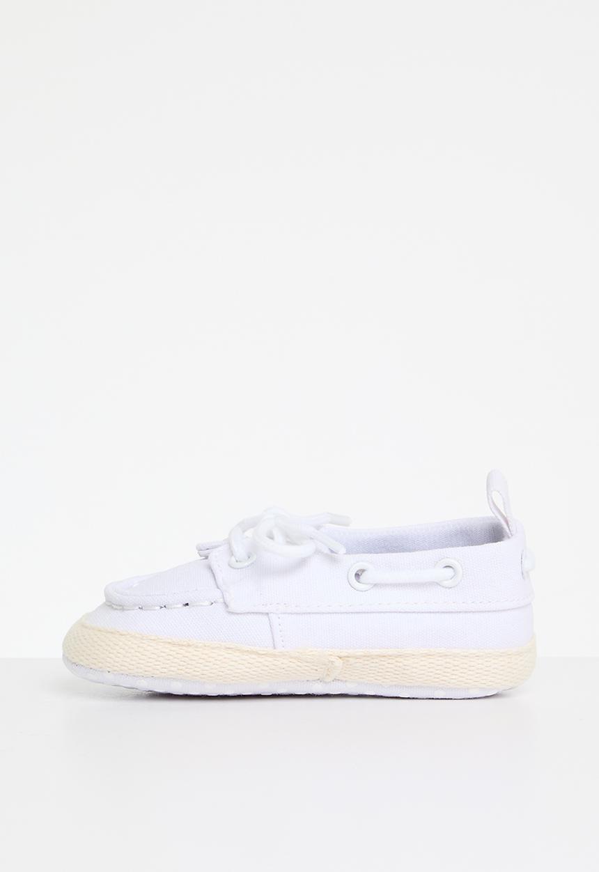 Pop Candy - Baby moccasins - white