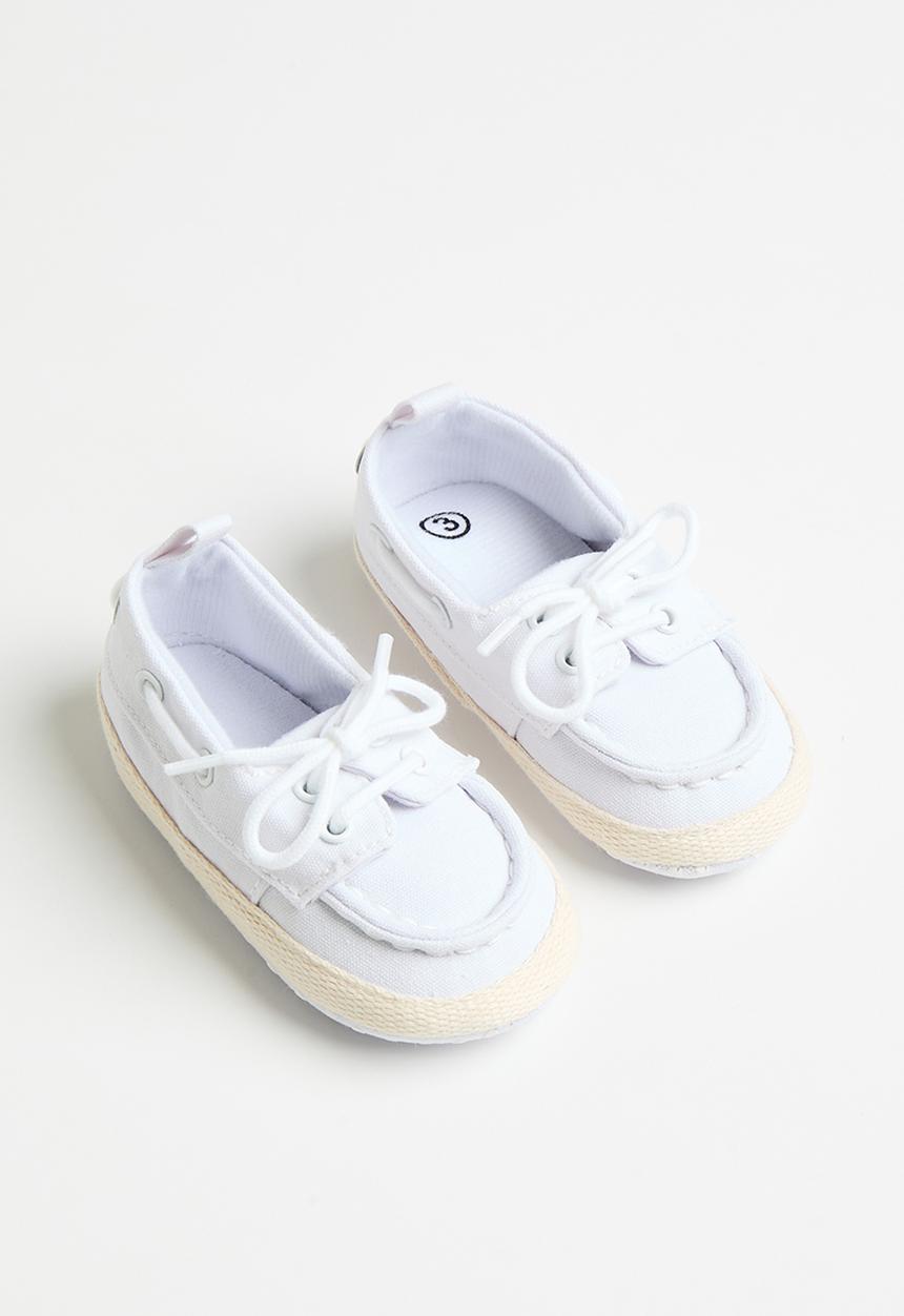 Pop Candy - Baby moccasins - white