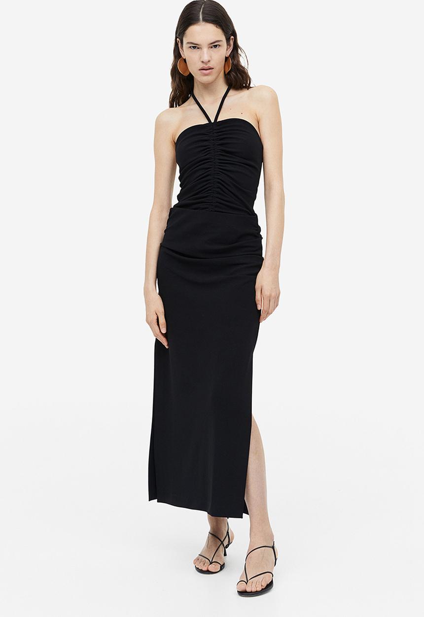 H&M - Draped skirt - black