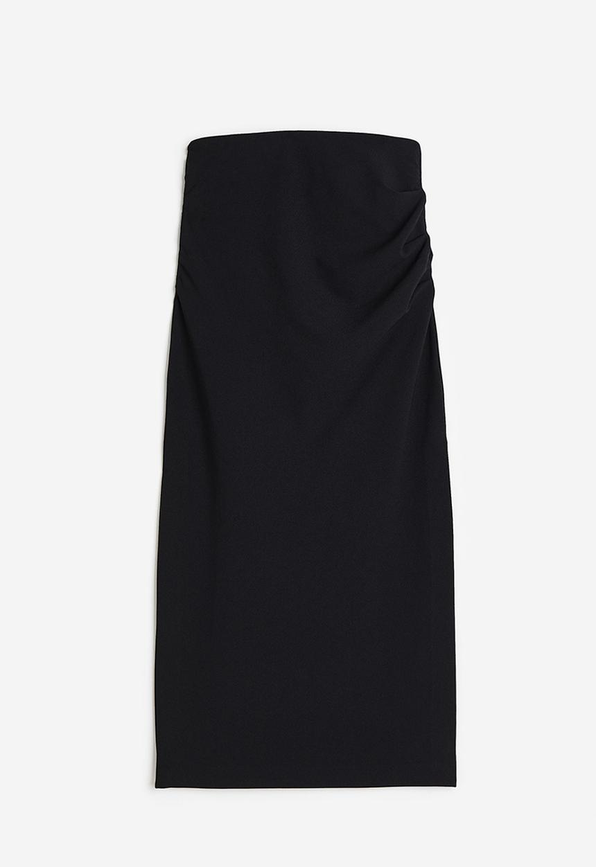H&M - Draped skirt - black