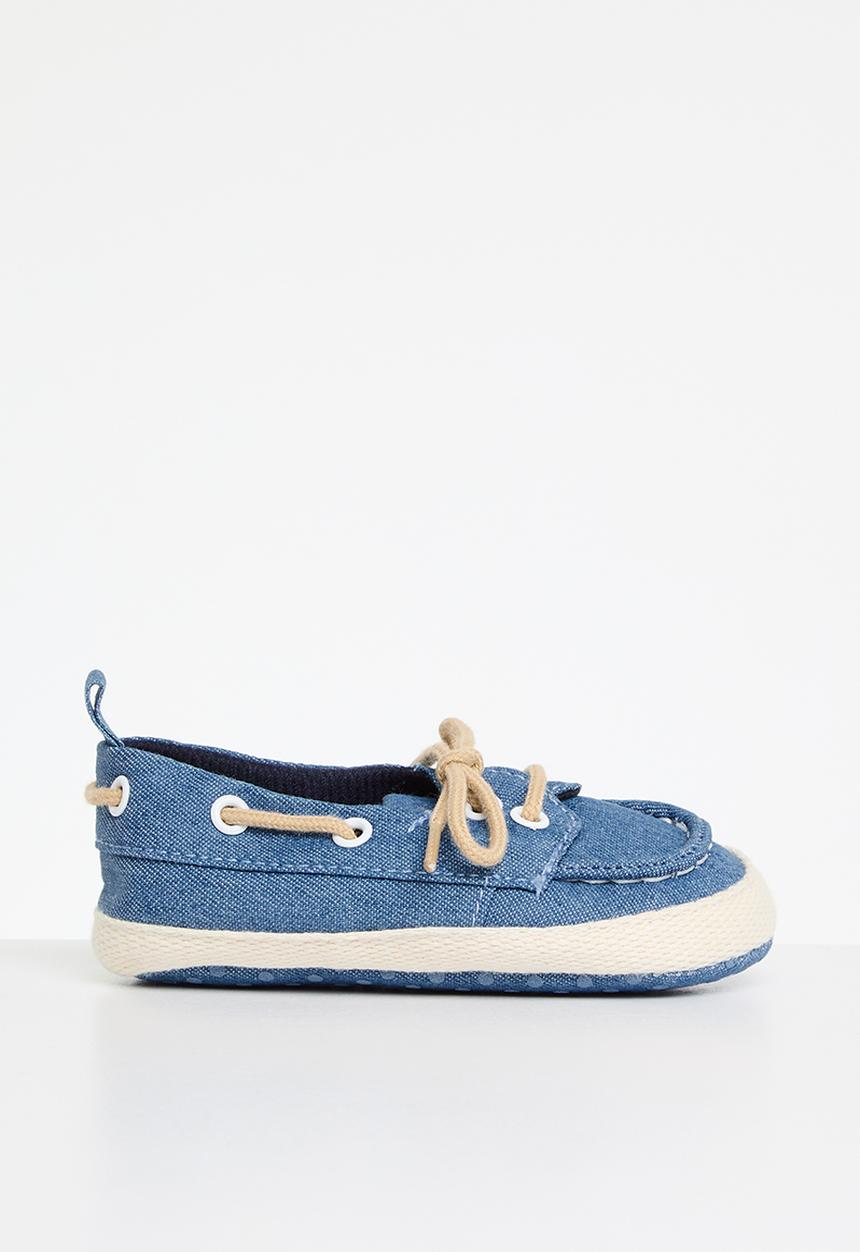 Pop Candy - Baby moccasins - blue