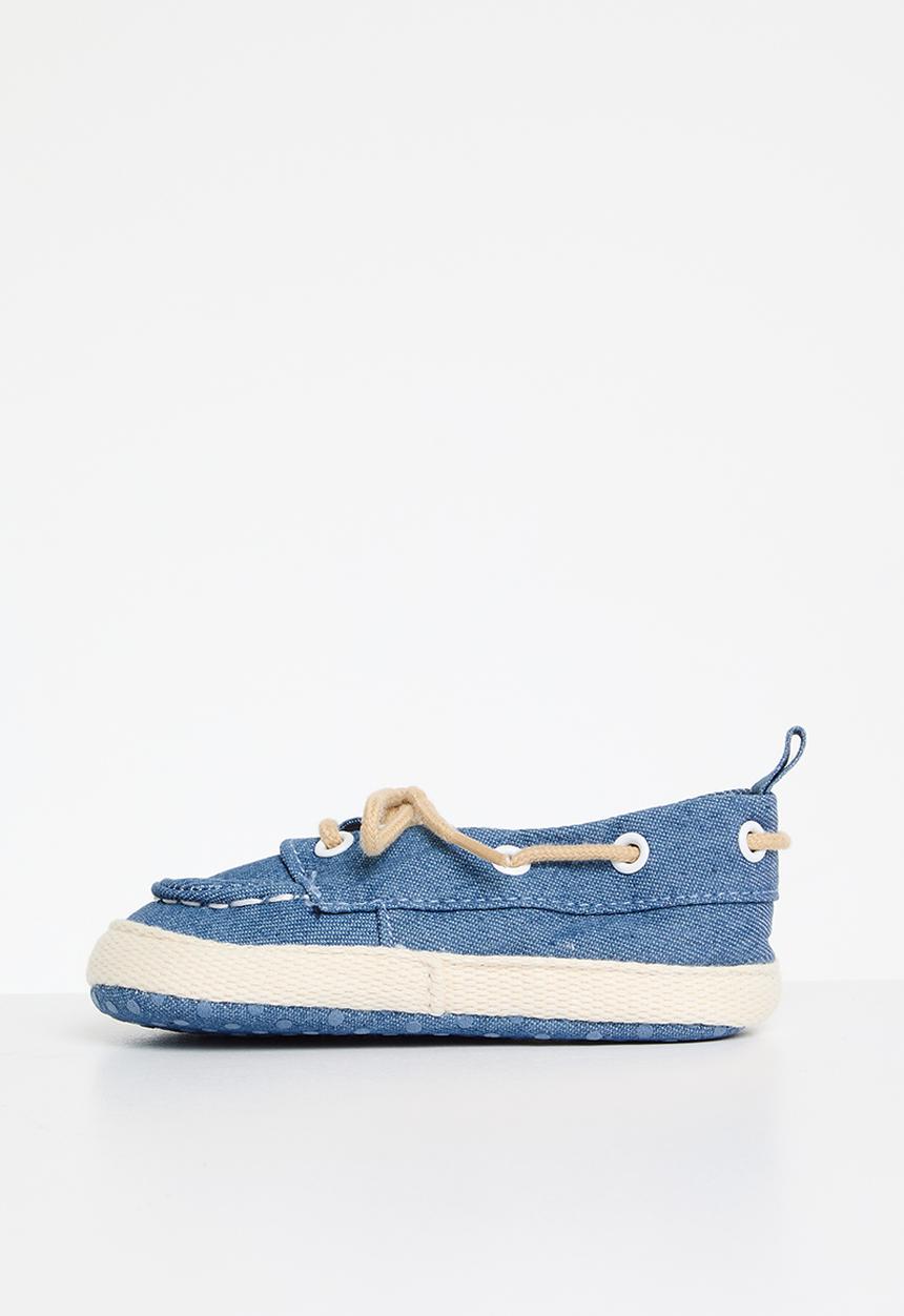 Pop Candy - Baby moccasins - blue