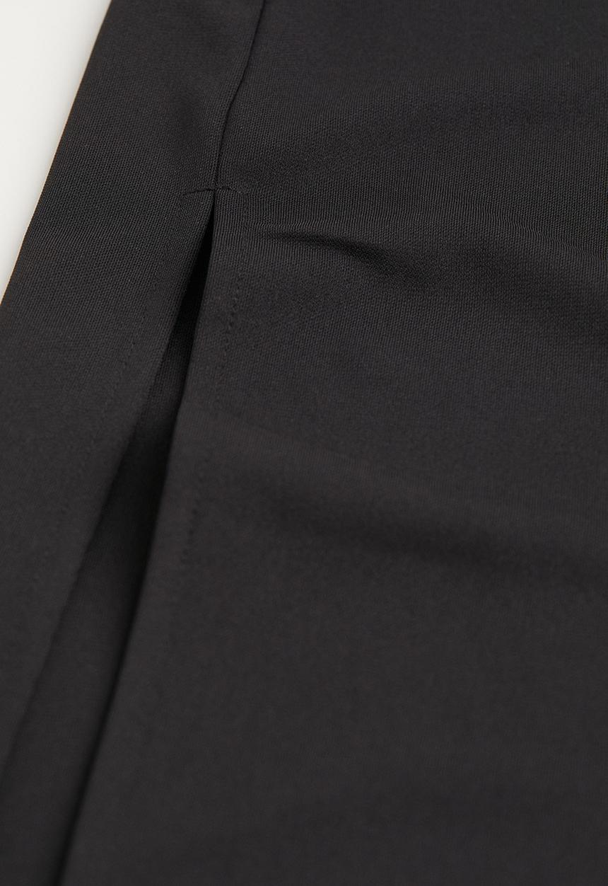 H&M - Jersey slip dress - black
