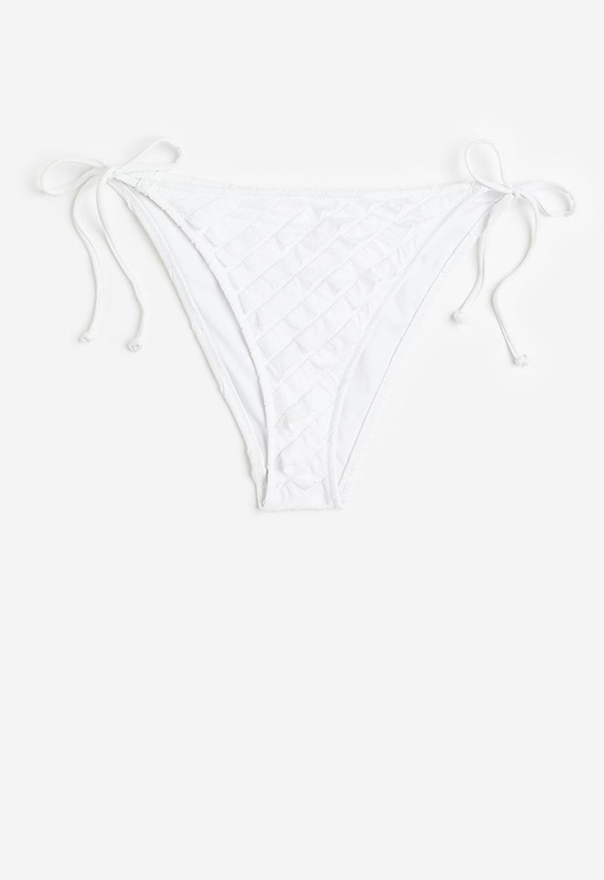 H&M - Tie tanga bikini bottoms - white