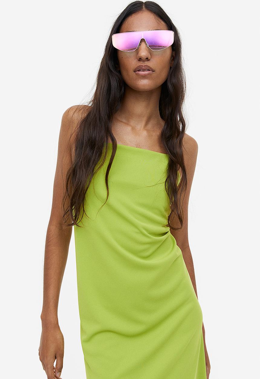 H&M - Jersey slip dress - olive green