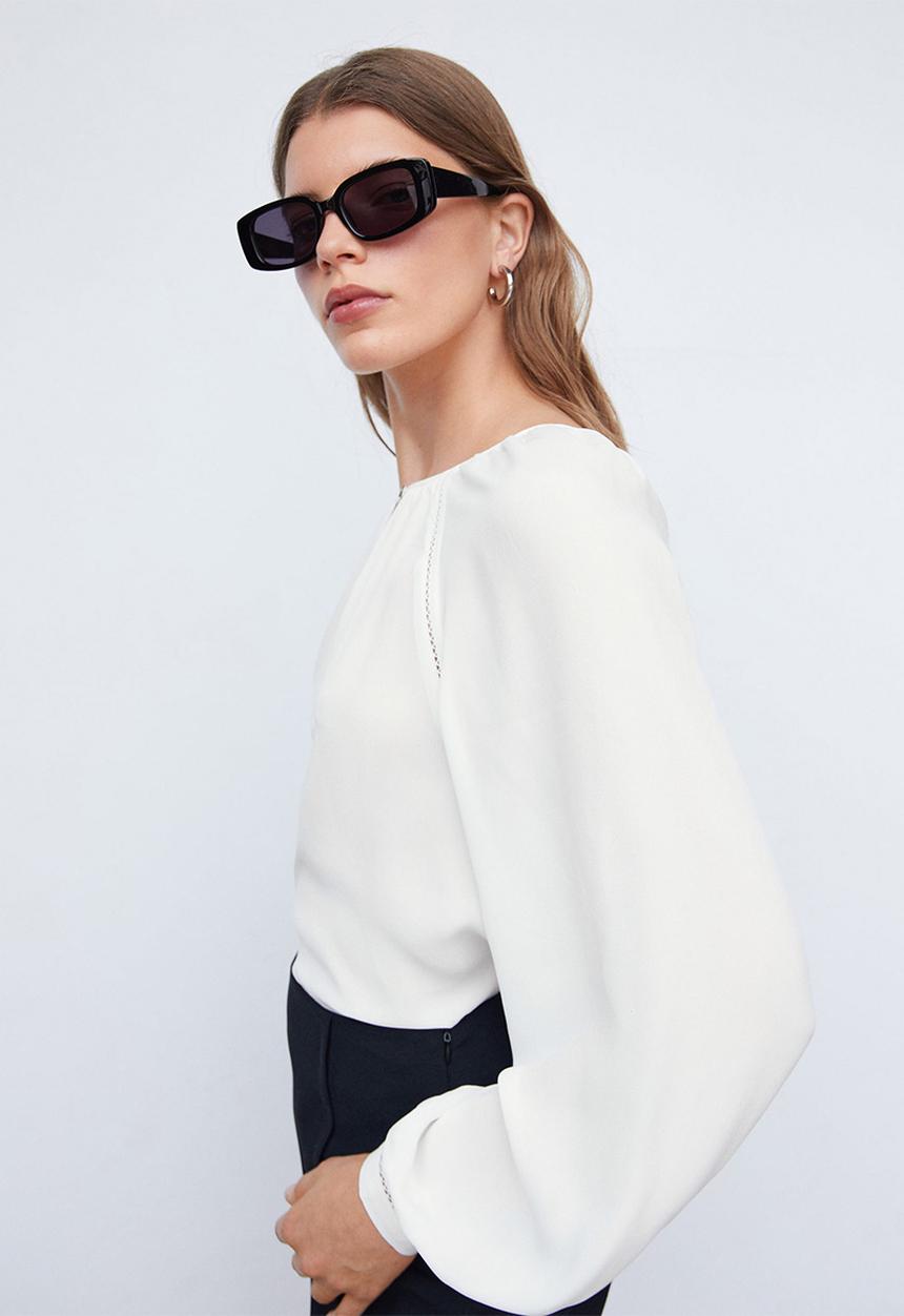 MANGO - Blouse tango - neutral
