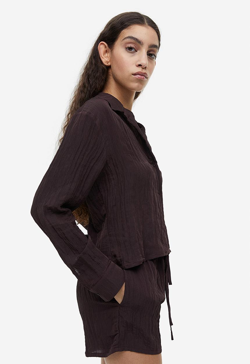 H&M - Shorts - dark brown