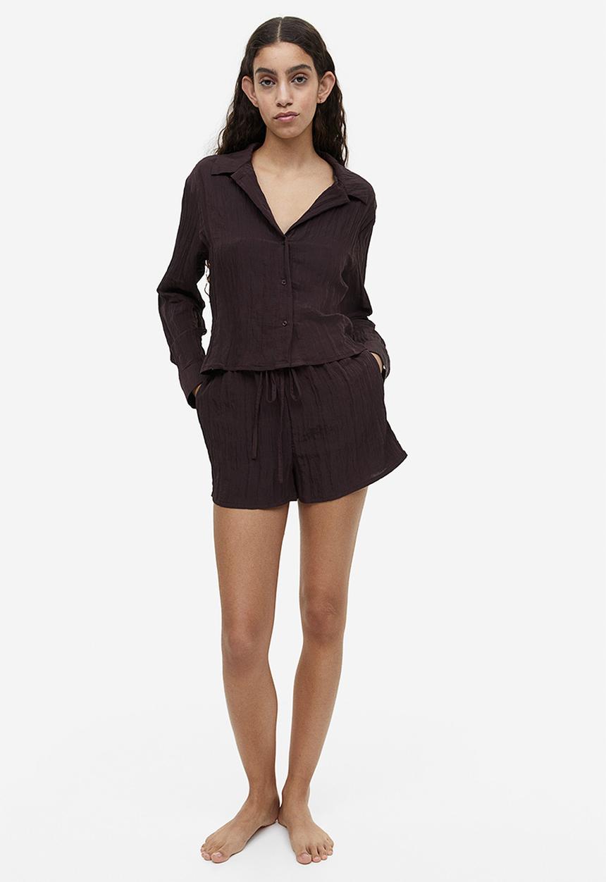 H&M - Shorts - dark brown