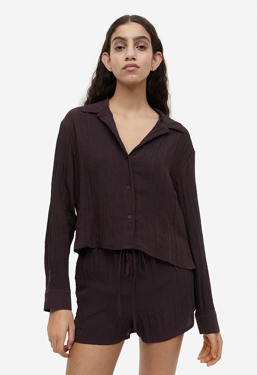 H&M - Shorts - dark brown