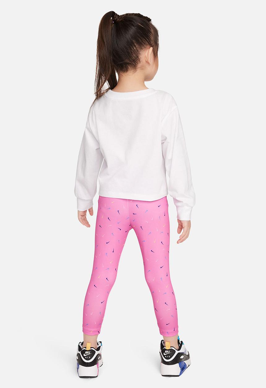 Nike - Nike long sleeve tee and legging set - playful pink