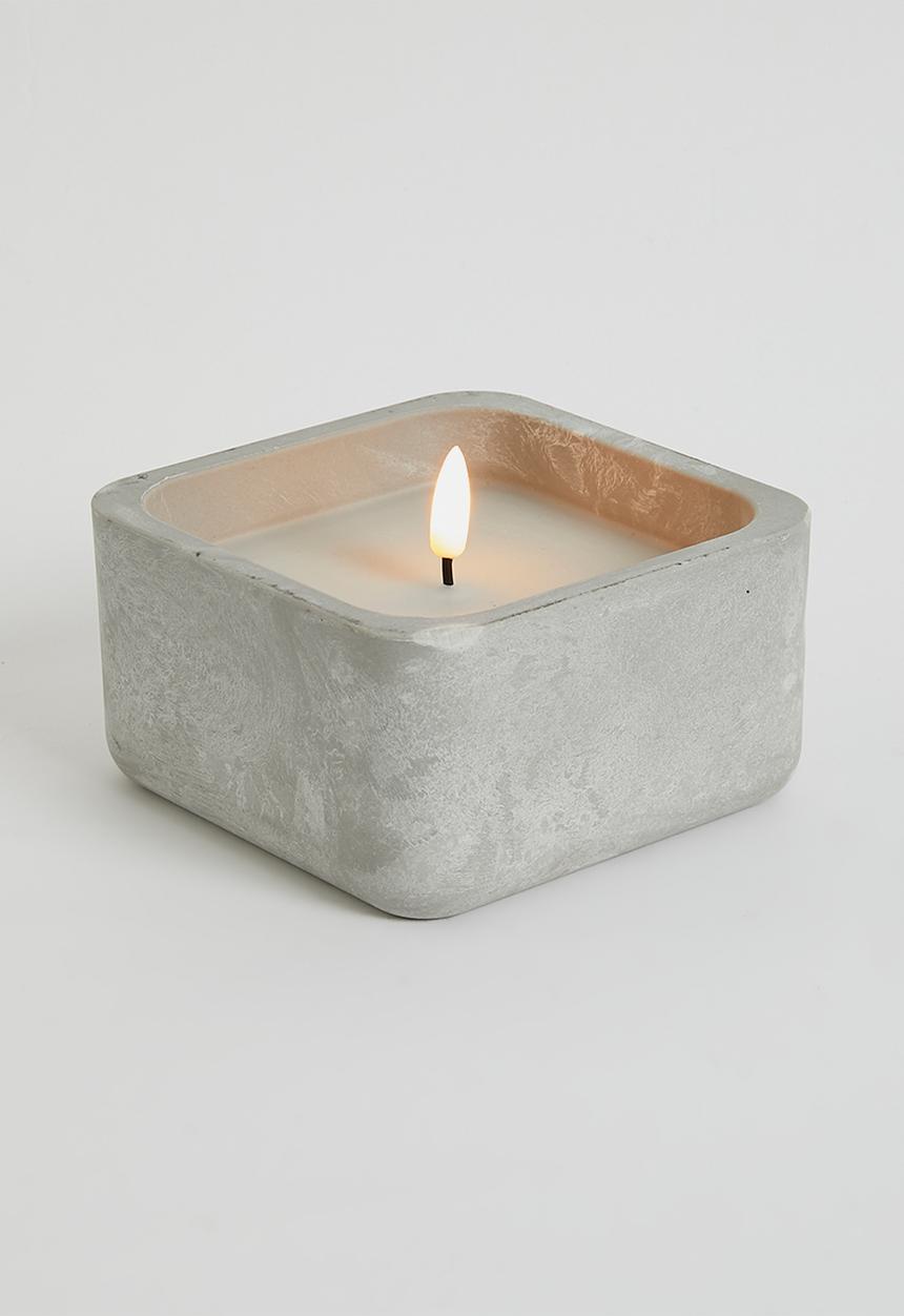H&S - LED  swaurecandles - grey