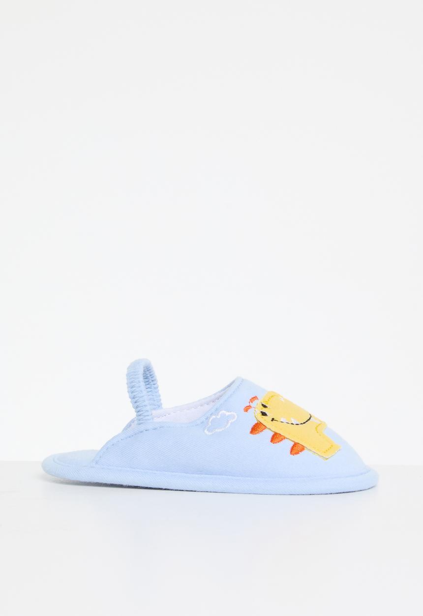 Pop Candy - Back strap slippers - blue
