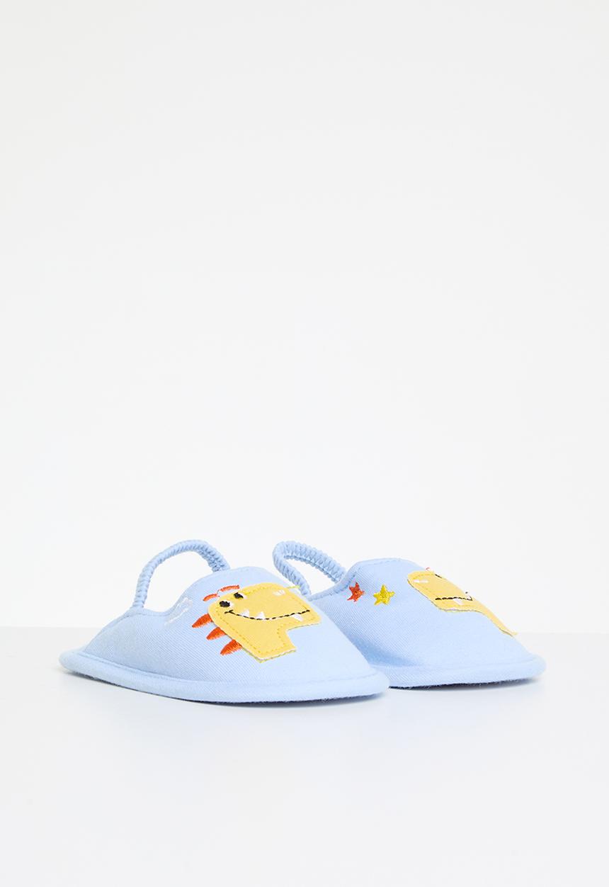 Pop Candy - Back strap slippers - blue