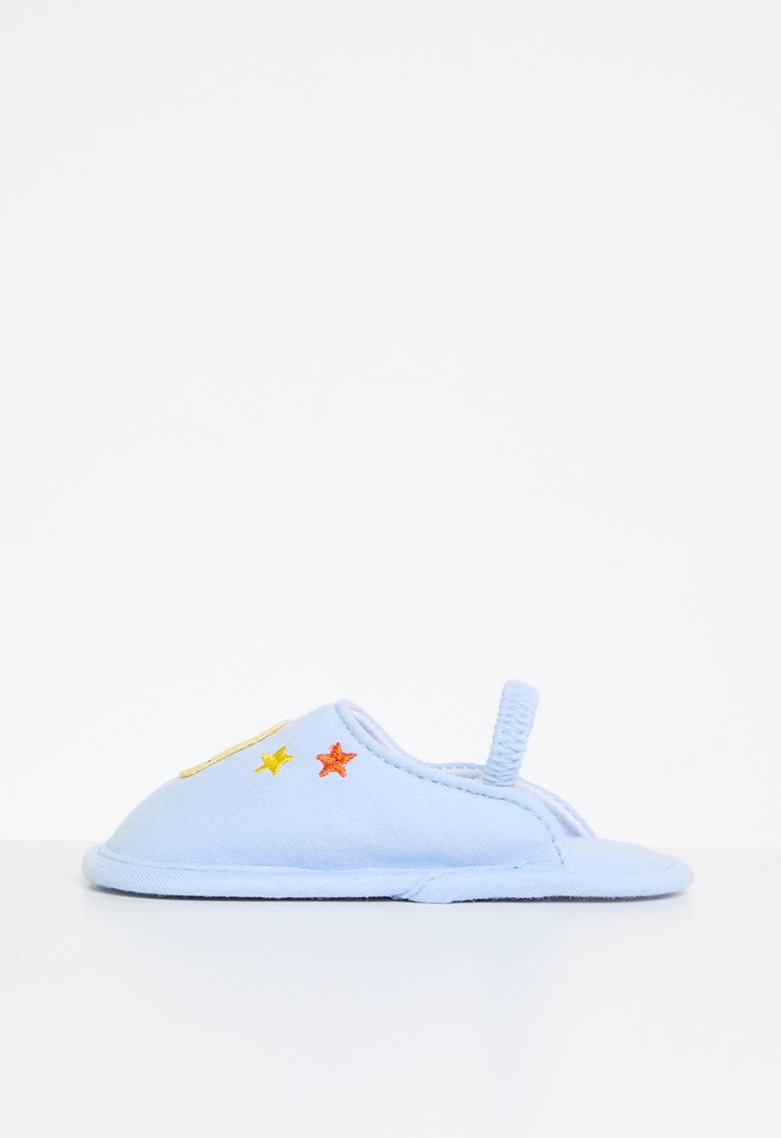 Pop Candy - Back strap slippers - blue