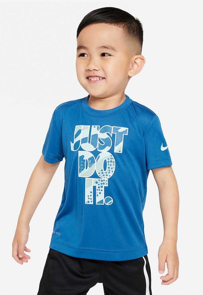 Nike - Nike dri-fit just do it tee - industrial blue