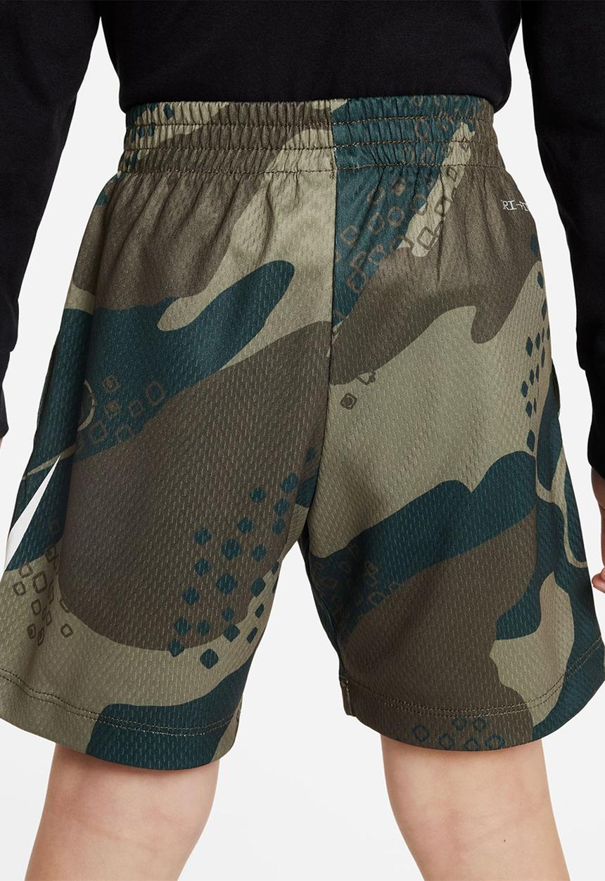 Nike - Nike dri-fit camo shorts - neutral olive