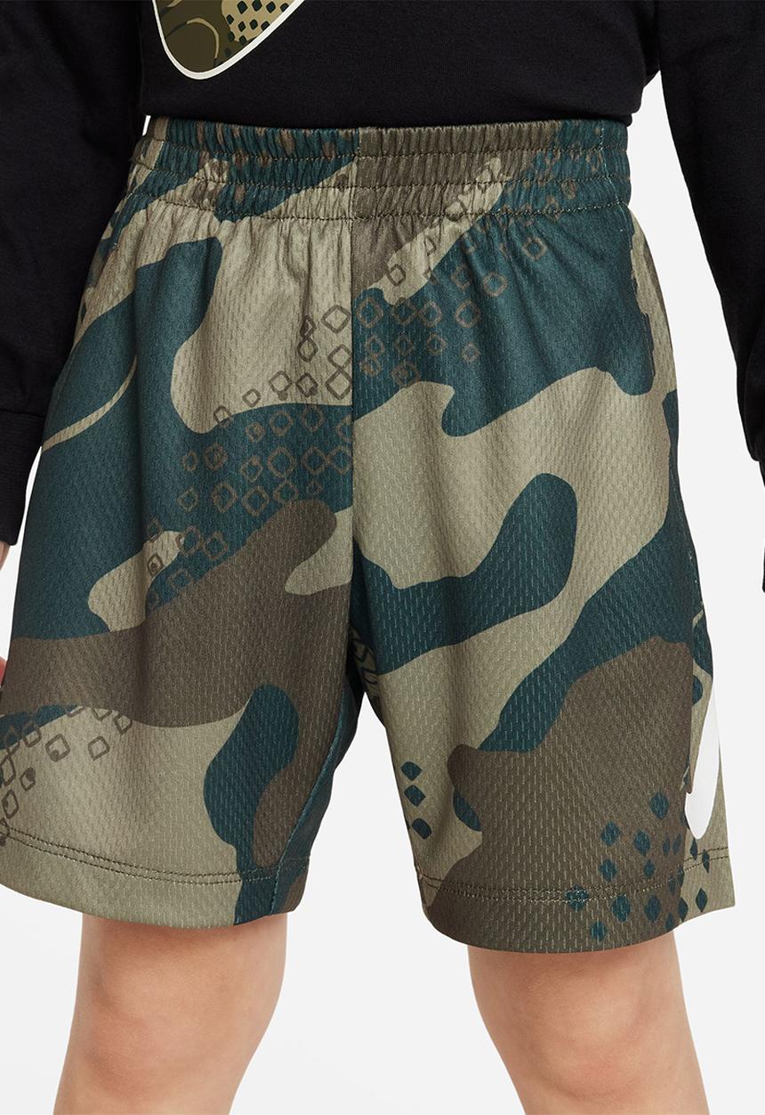 Nike - Nike dri-fit camo shorts - neutral olive