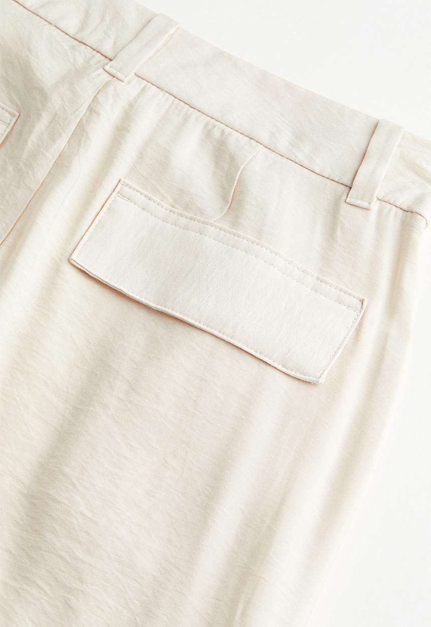 H&M - Cargo trousers - light beige