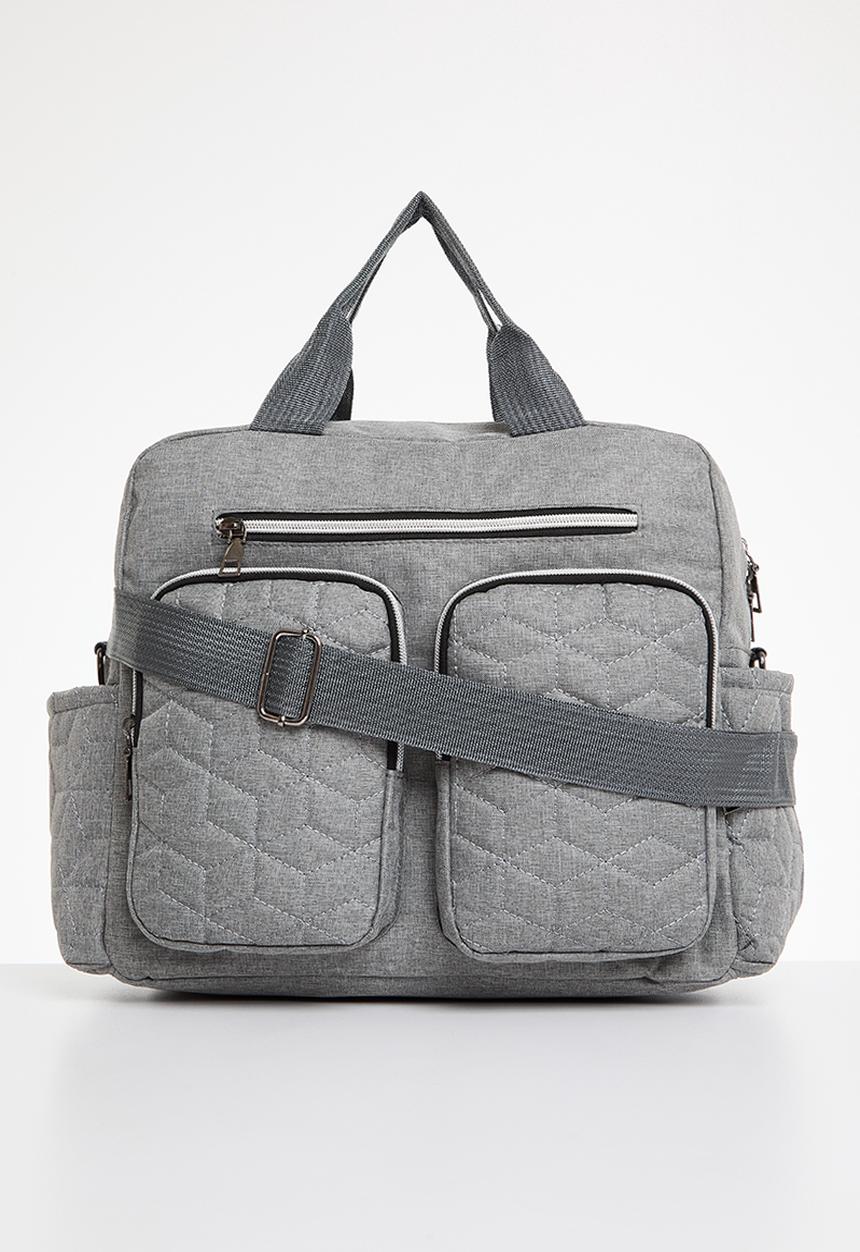 Pop Candy - Baby nappy bag - grey