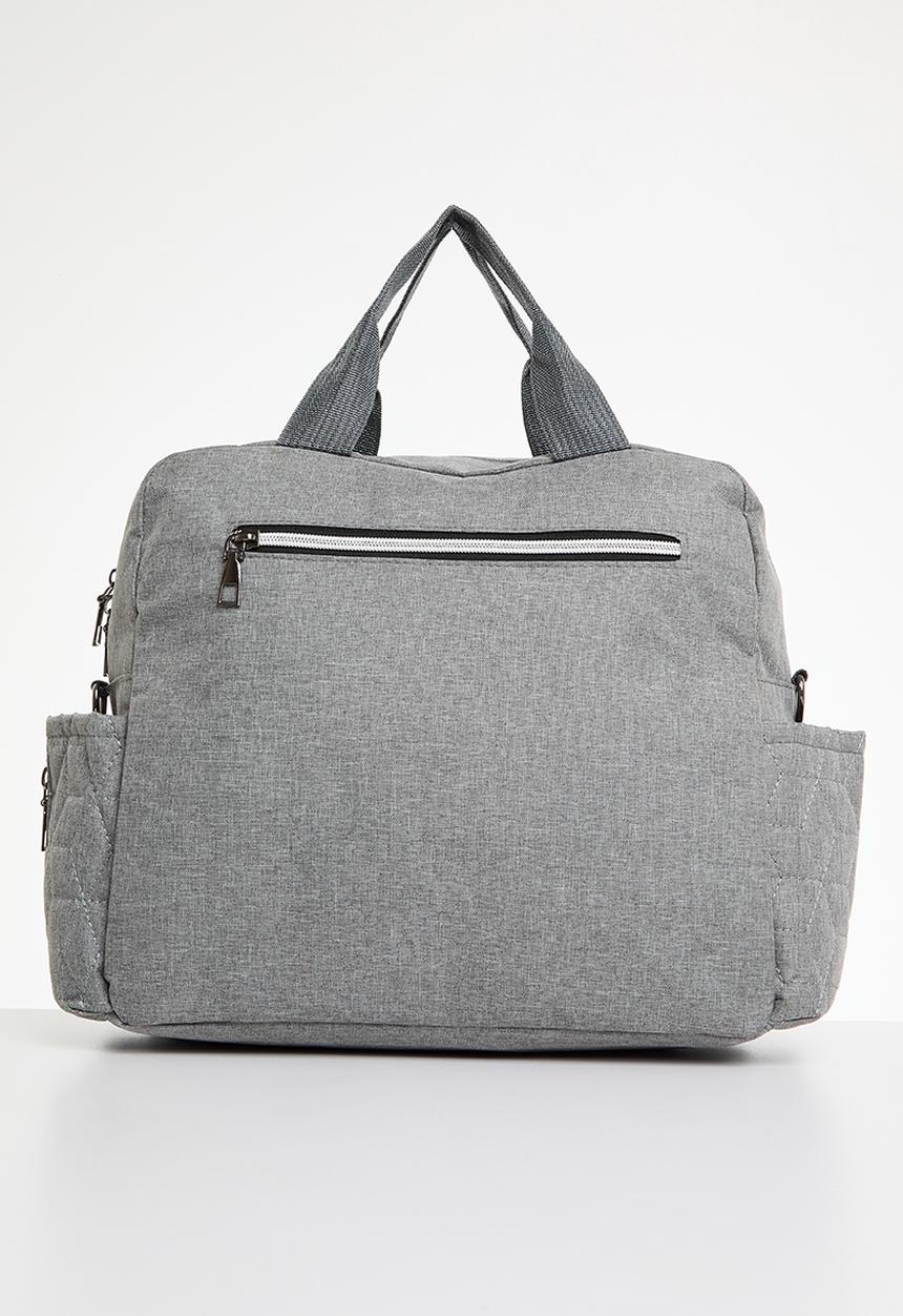 Pop Candy - Baby nappy bag - grey