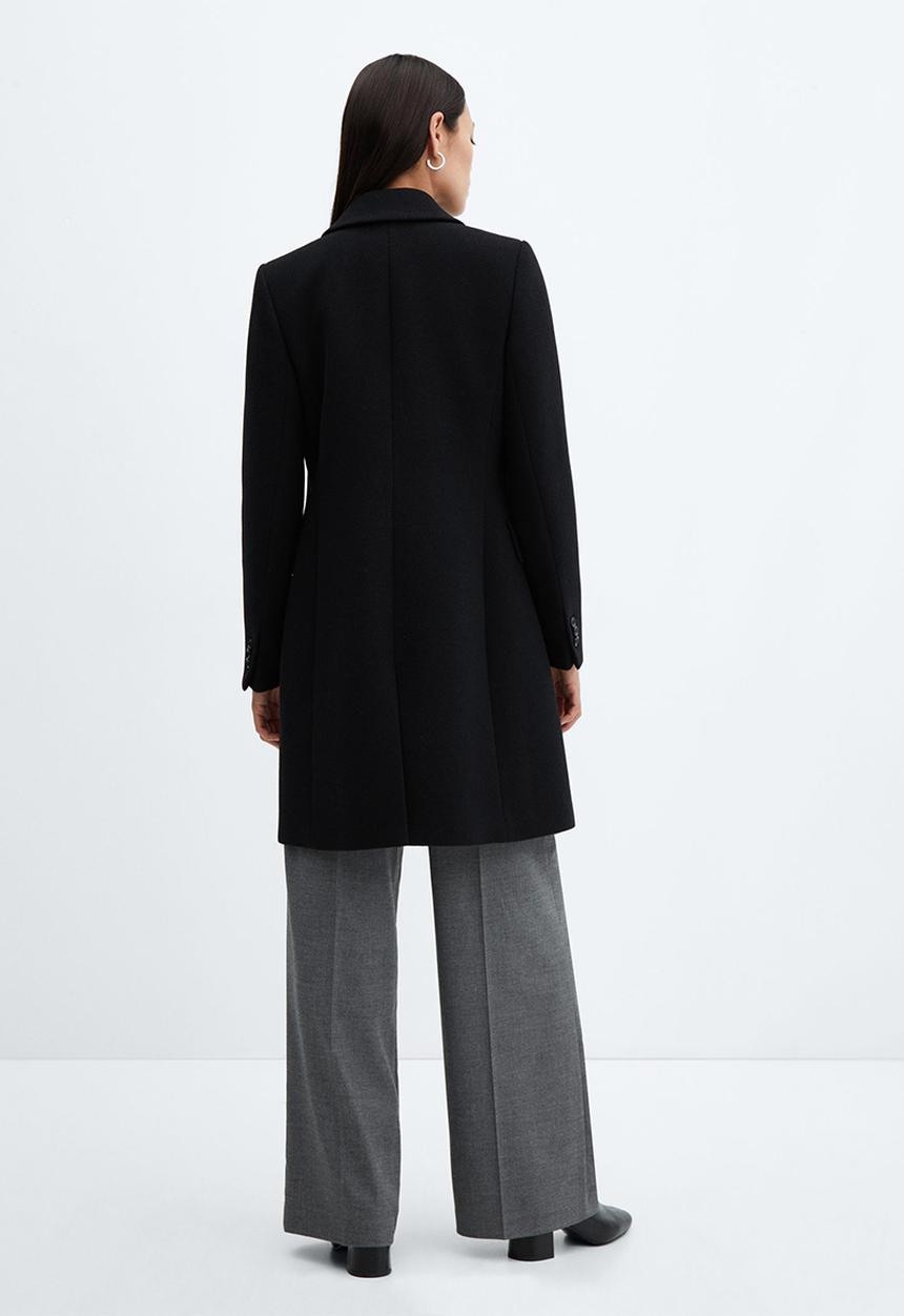 MANGO - Coat dali - black