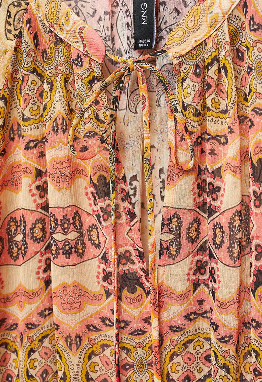 MANGO - Blouse oli - medium yellow