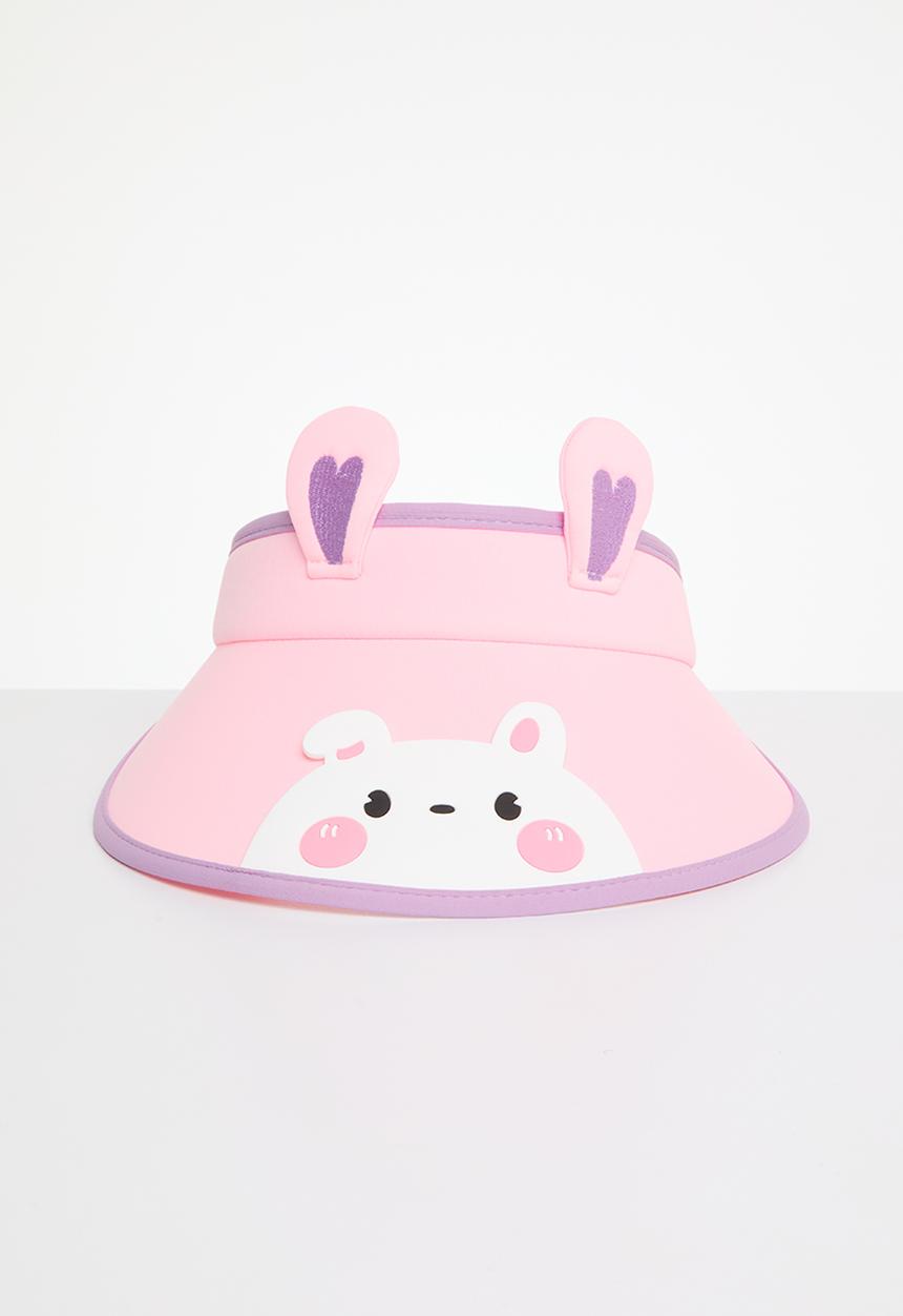 Pop Candy - printed visor hat - pink