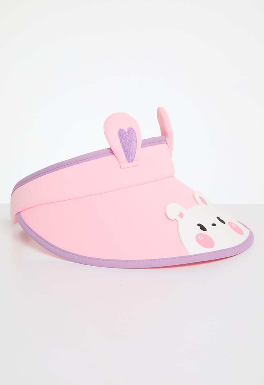 Pop Candy - printed visor hat - pink