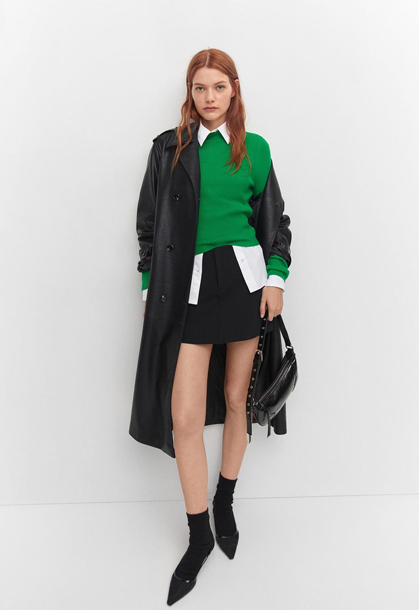 MANGO - Sweater fredi - light green