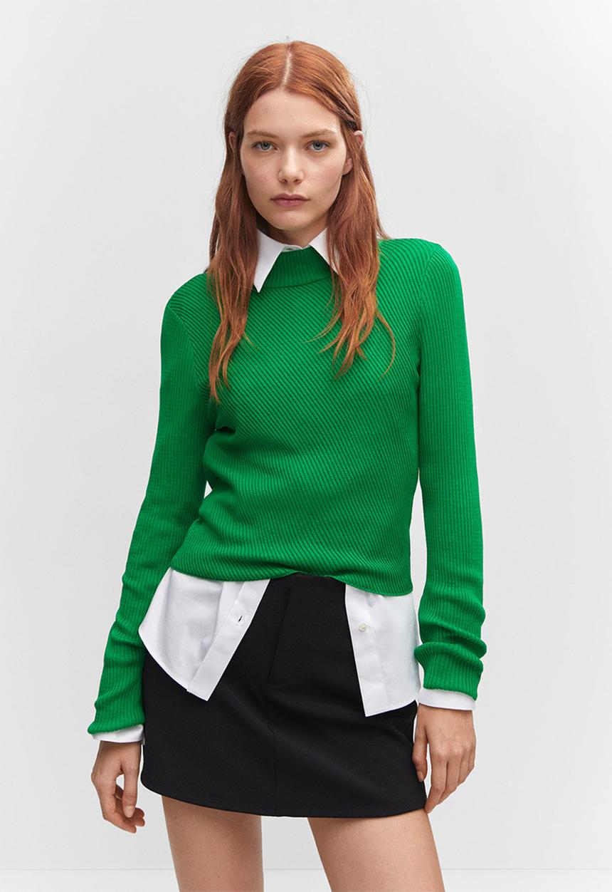 MANGO - Sweater fredi - light green