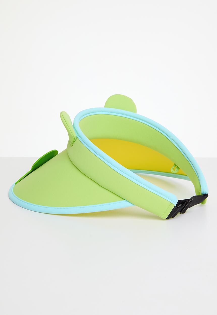 Pop Candy - Printed visor hat - green