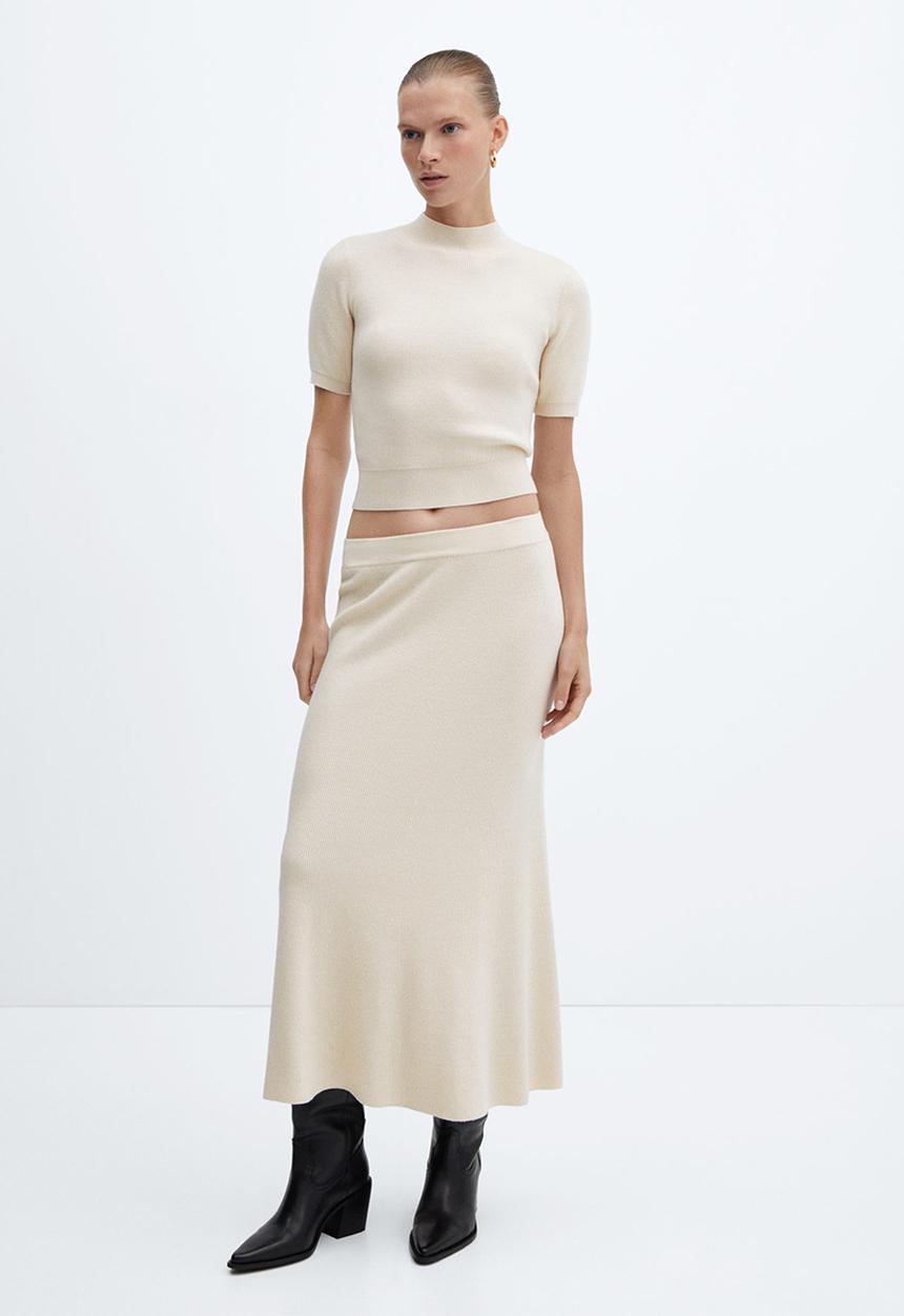 MANGO - Sweater presley - light beige