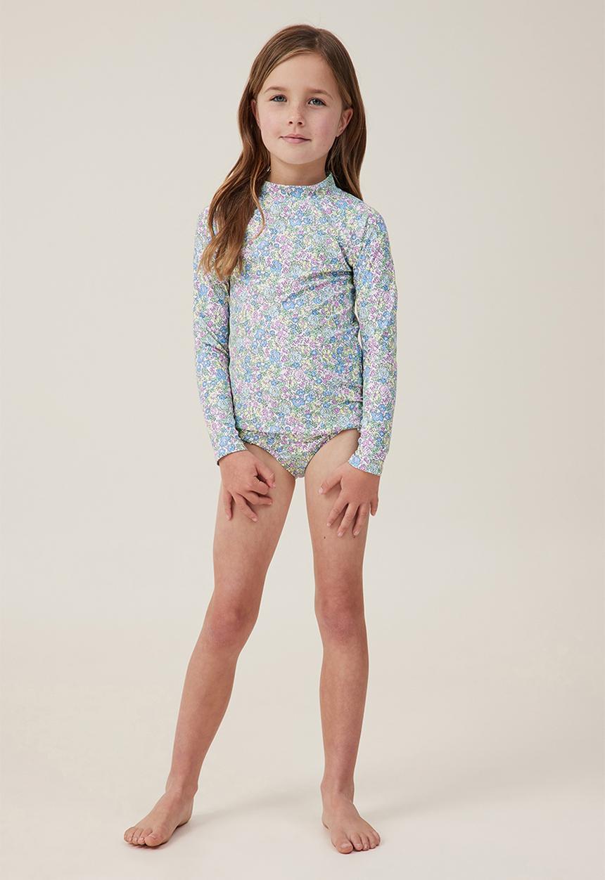 Cotton On - Pippa ruffle bikini bottom - middleton floral