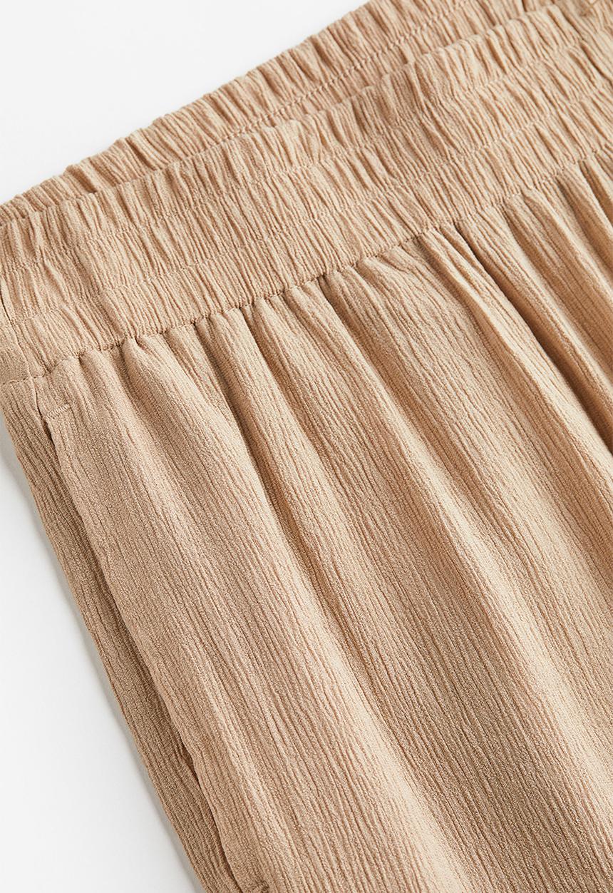 H&M - Crêpe pull-on trousers - beige