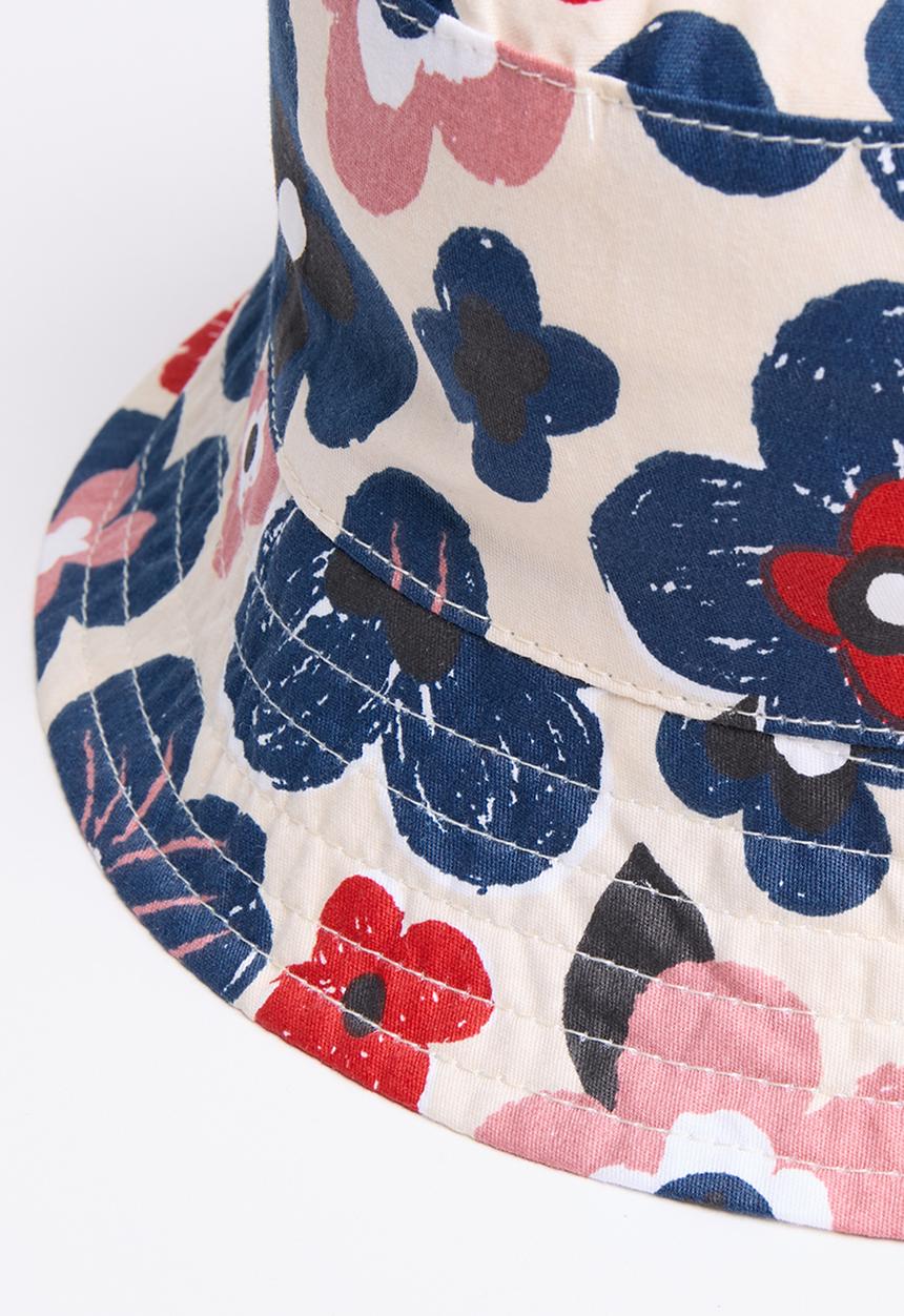 Pop Candy - Floral bucket hat - white