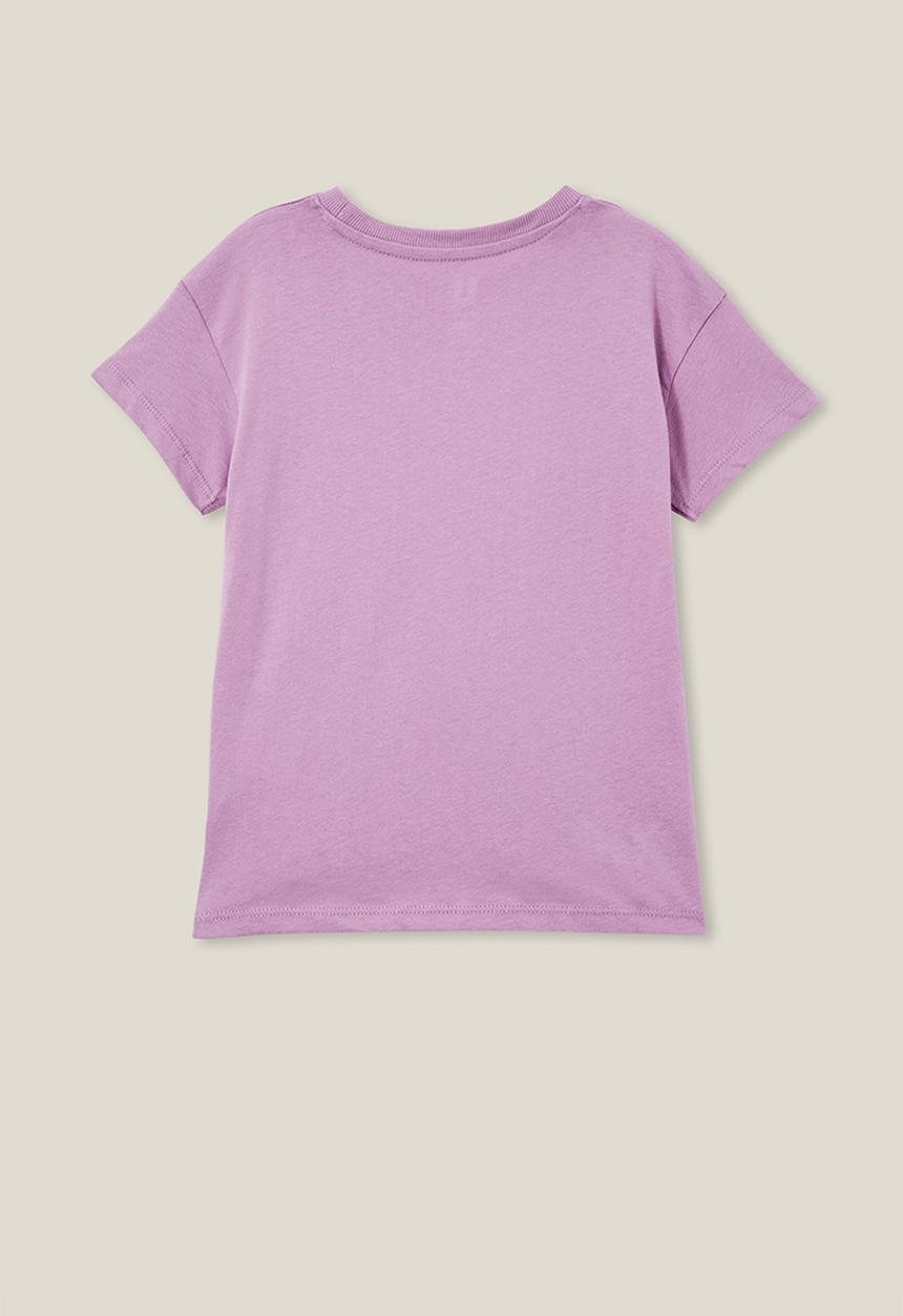 Cotton On - Poppy short sleeve print tee - lavender dreams/flower child