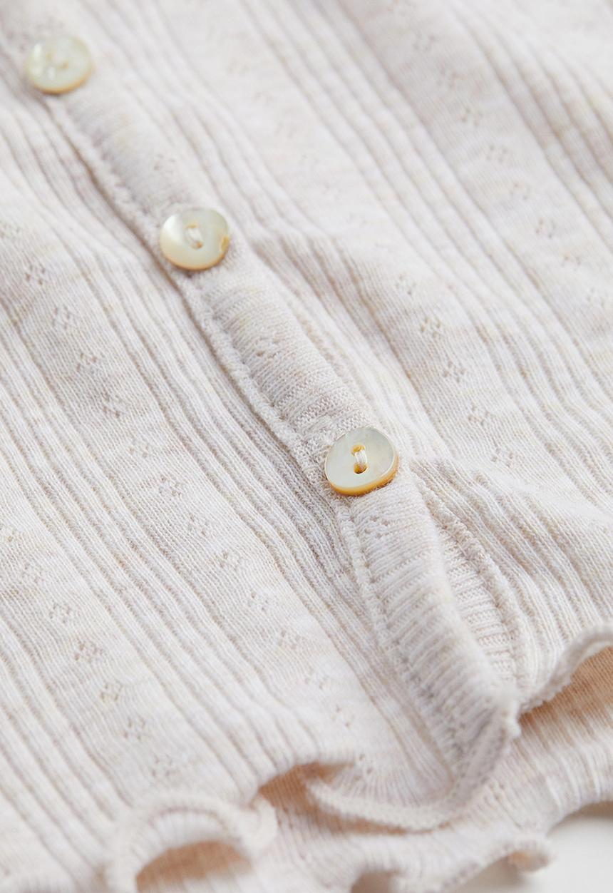H&M - Pointelle pyjamas - beige