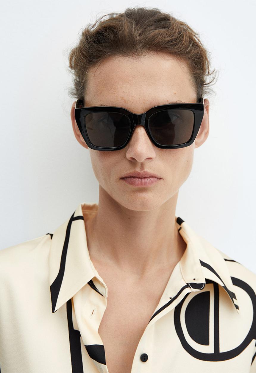 MANGO - Shirt ivanka - black