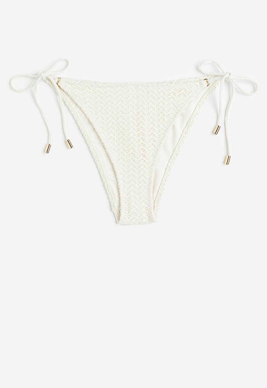 H&M - Tie tanga bikini bottoms - white