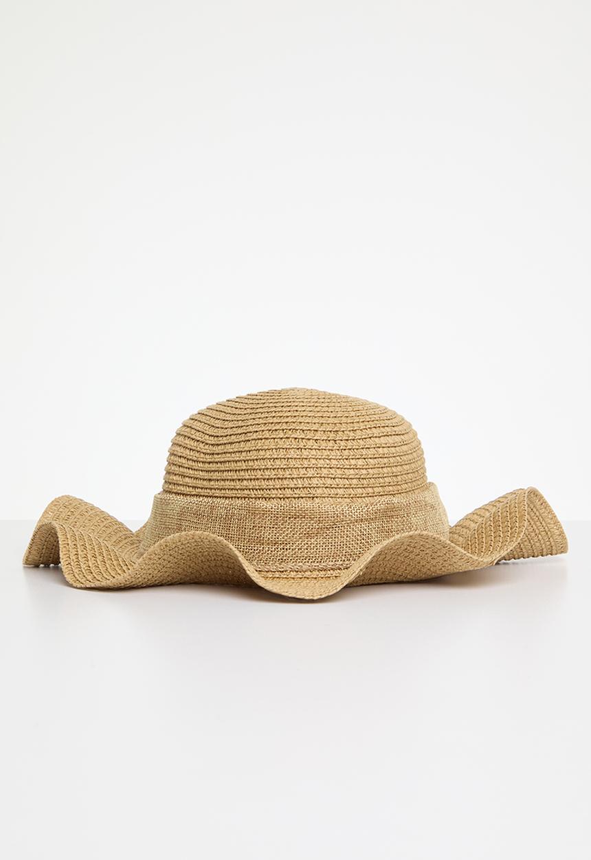 Pop Candy - Straw hat - brown