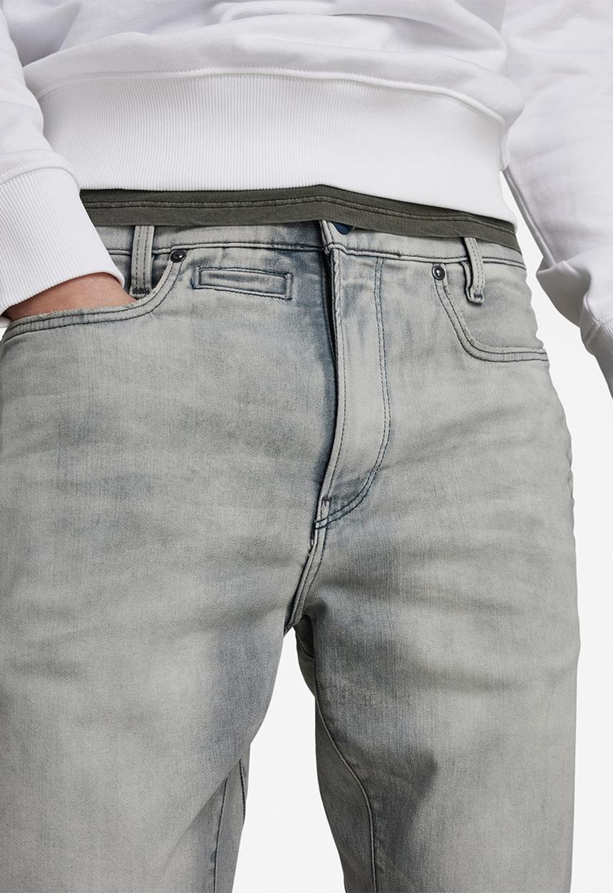 G-STAR - D-Staq 3D Slim Wess grey superstretch - antic faded radium