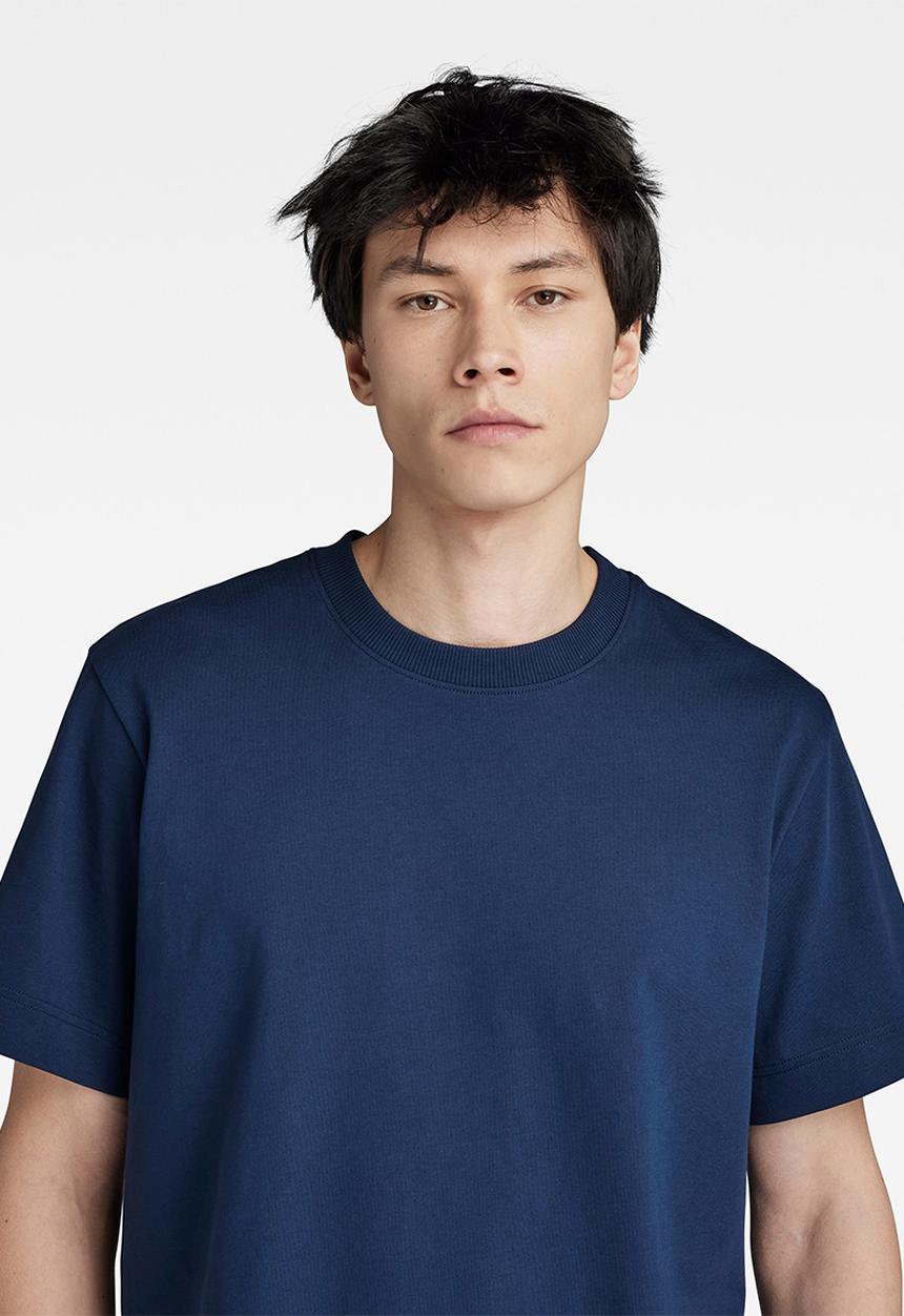 G-STAR - Essential loose r t Signe jersey o - sartho blue