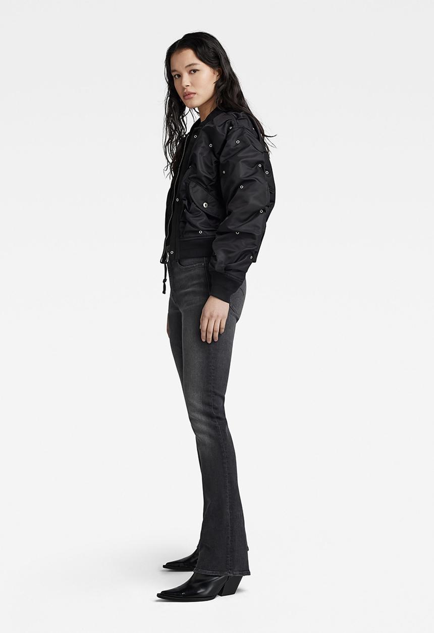 G-STAR - Cropped Party Bomber women - dk black