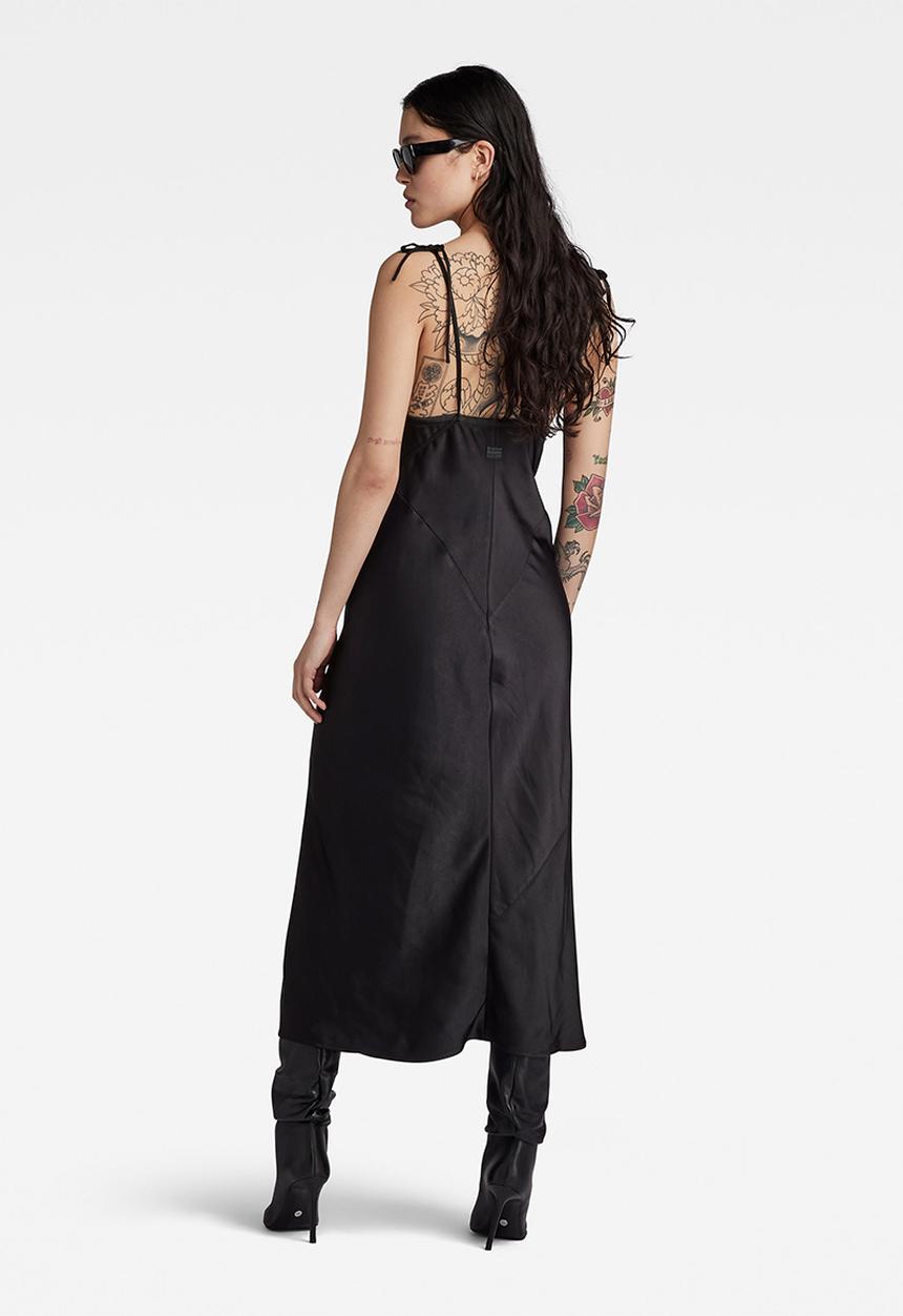G-STAR - Slip dress s\less wmn - dk black
