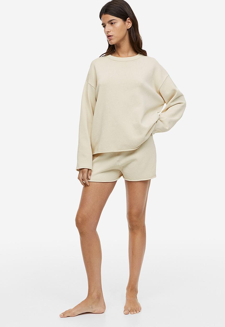 H&M - Fine-knit jumper - cream
